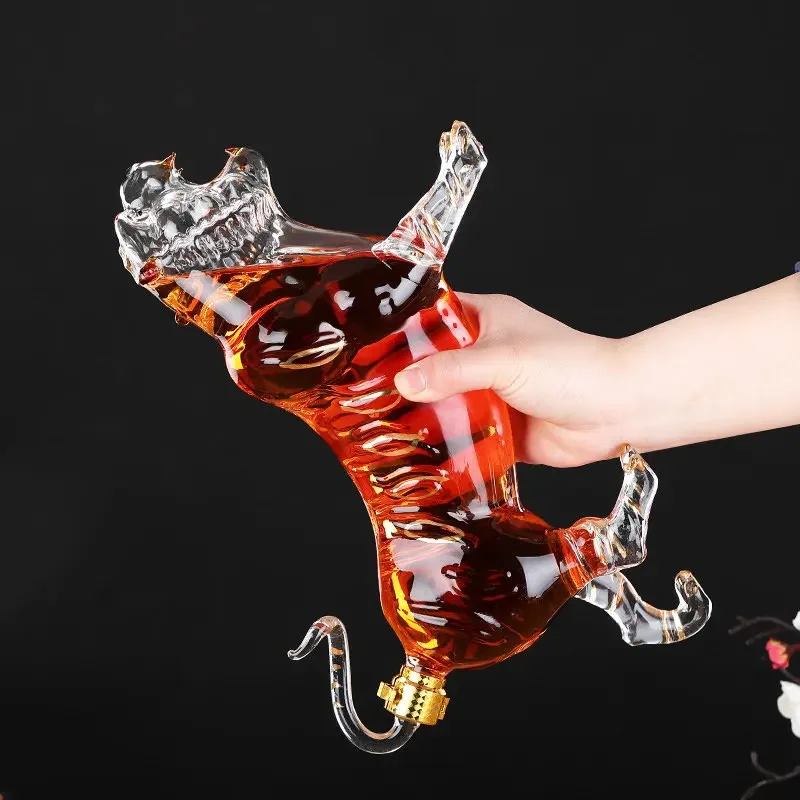 Decanter Globe Set - 무연 카라페 동물 스타일 패밀리 바