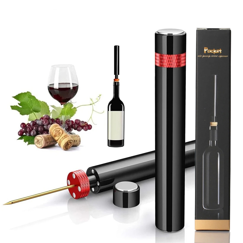 Wine Preservation Pump - 휴대용 와인 병따개, 공기 펌프 스테인레스