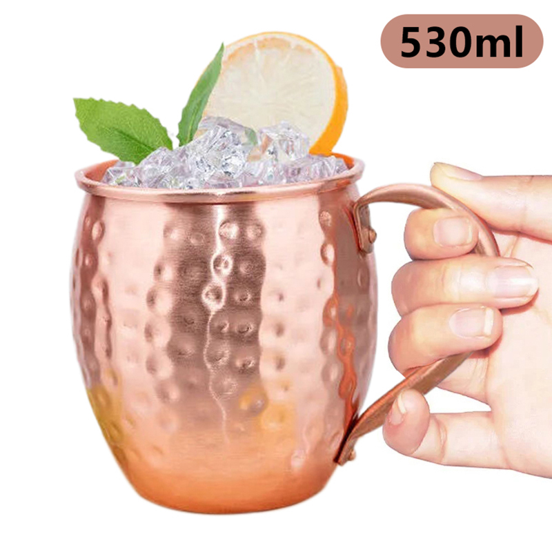 Mule Copper Mug - 【F】530ml 100% 구리 모스크바 뮬 머그잔