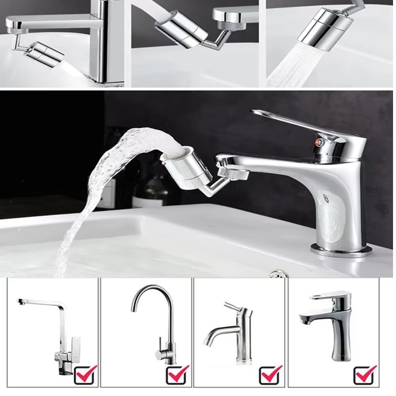 Home Bar Sink - 720도 회전 가능한 만능 수도꼭지 세면대