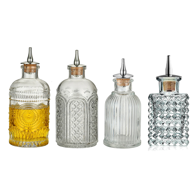 Bitters Bottle Set - Dasher Top Professional Bar 액세서리 바