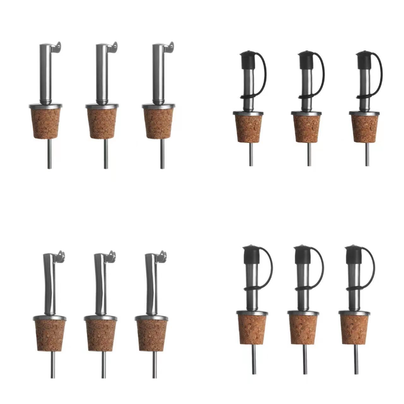 Wine Preservation Pump - 스테인레스 스틸 병 마개 와인 Pourer