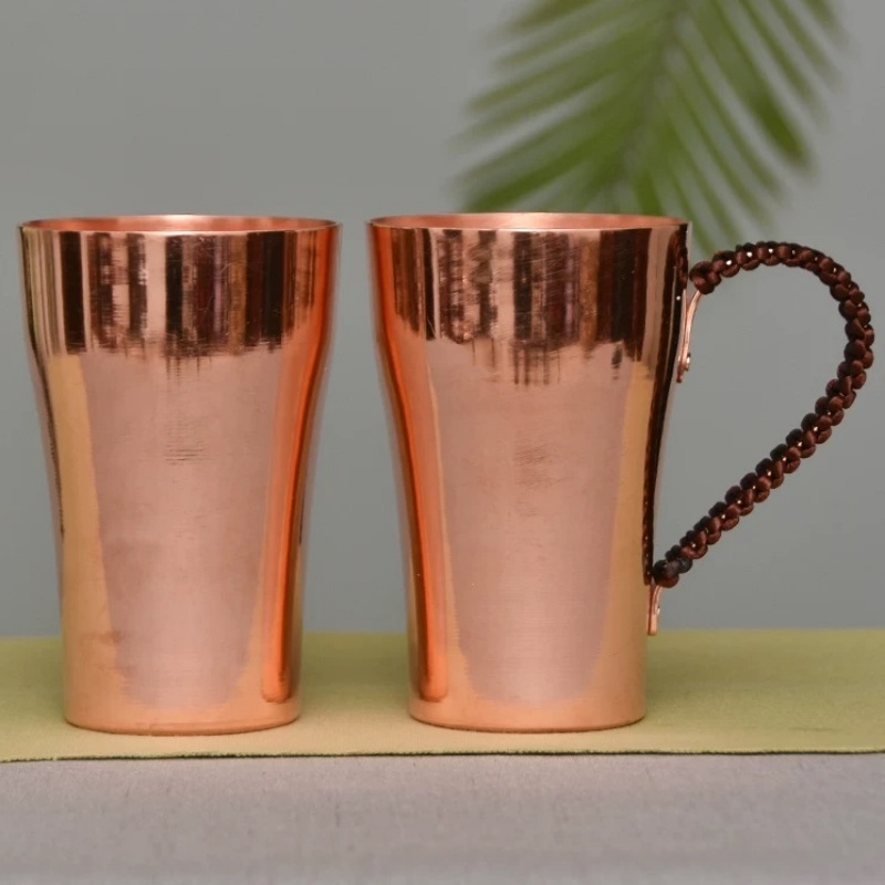 Mule Copper Mug - 손으로 만들어진 순수 구리 맥주 우유