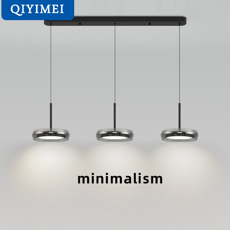 Home Bar And Counter - 레스토랑 3등 펜던트 조명 미니멀리스트 LED