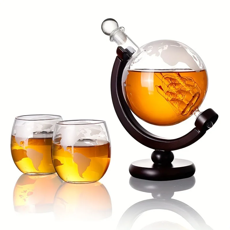 850ml 위스키 글로브 디캔터 세트(2개의 에칭 글로 - Decanter Globe Set 리뷰 및 가격