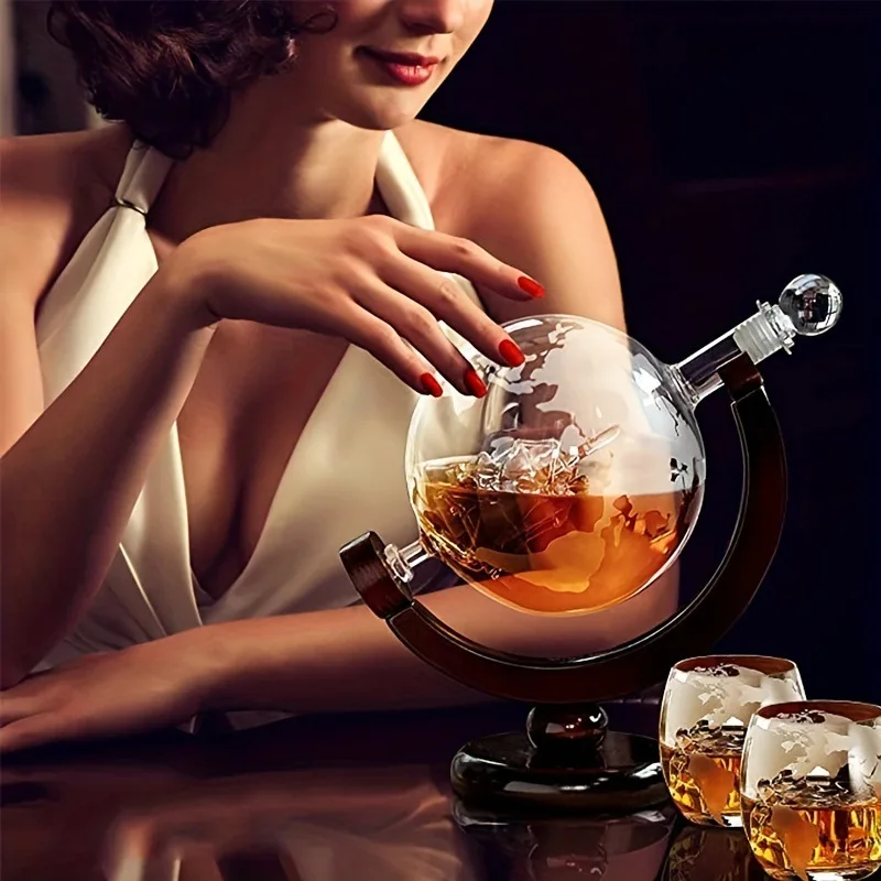 850ml 위스키 글로브 디캔터 세트(2개의 에칭 글로 - Decanter Globe Set 리뷰 및 가격