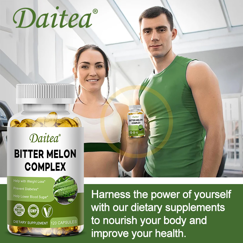 Daitea 천연 쓴 멜론 추출물 캡슐 - 체중 관리  - Bitters Bottle Set 리뷰 및 가격