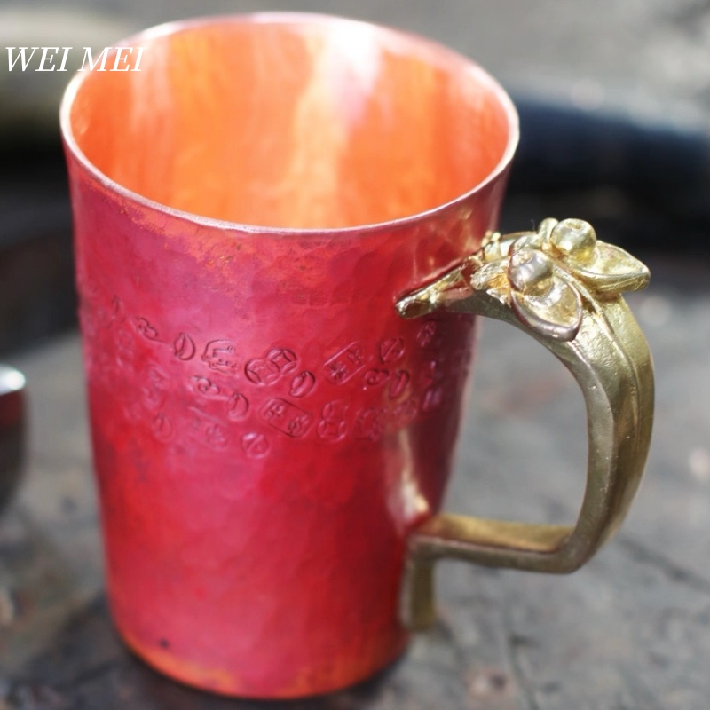 수제 빈티지 구리 아침식사 커피잔, 두꺼운 내열성 모스 - Mule Copper Mug 리뷰 및 가격