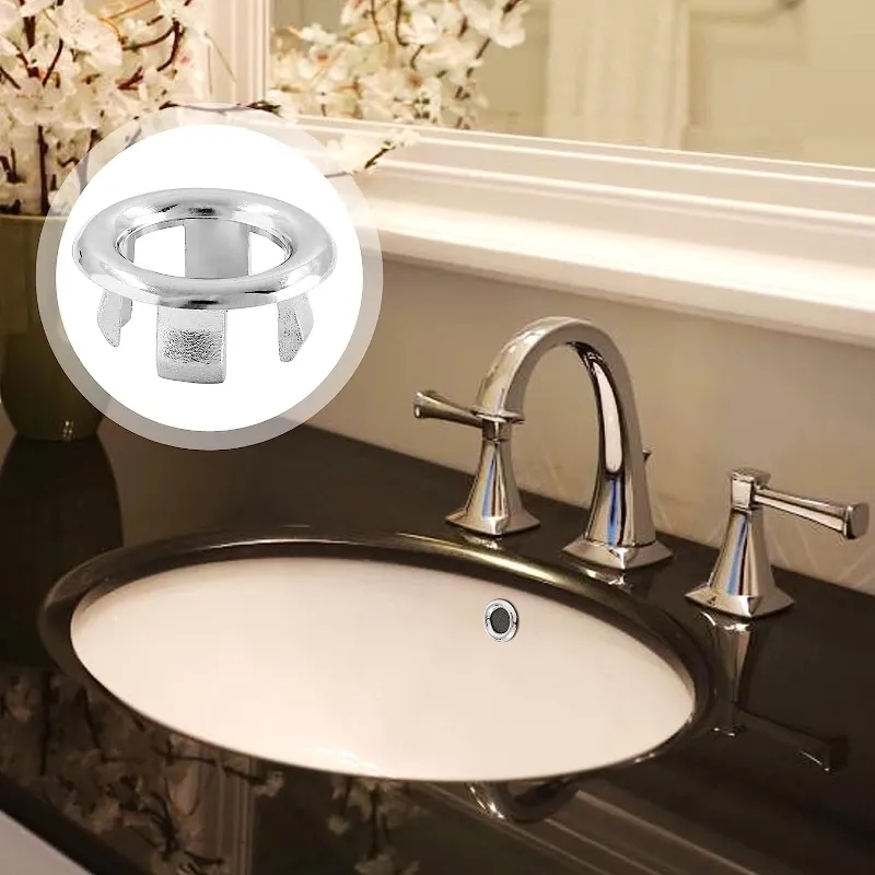 4Pcs 주방 욕실 분지 원형 오버플로 배수 커버 장식 - Home Bar Sink 리뷰 및 가격
