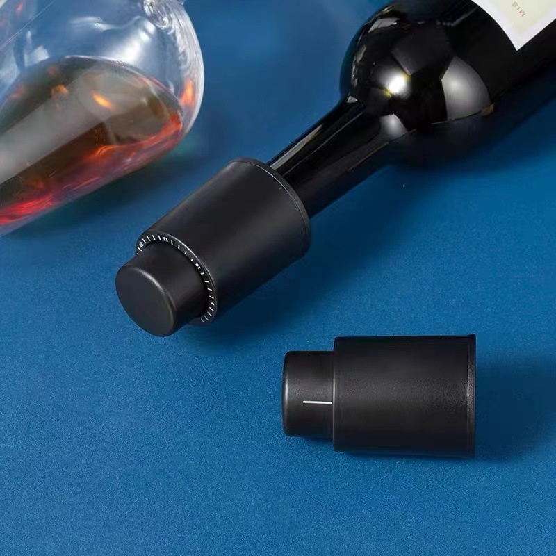 진공 펌프와 날짜 표시기가 있는 프레스형 ABS 와인  - Wine Preservation Pump 리뷰 및 가격
