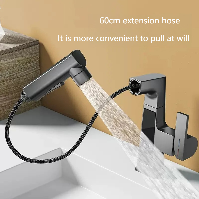 디지털 디스플레이 당김식 수도꼭지 지능형 온도 센서 황 - Home Bar Sink 리뷰 및 가격