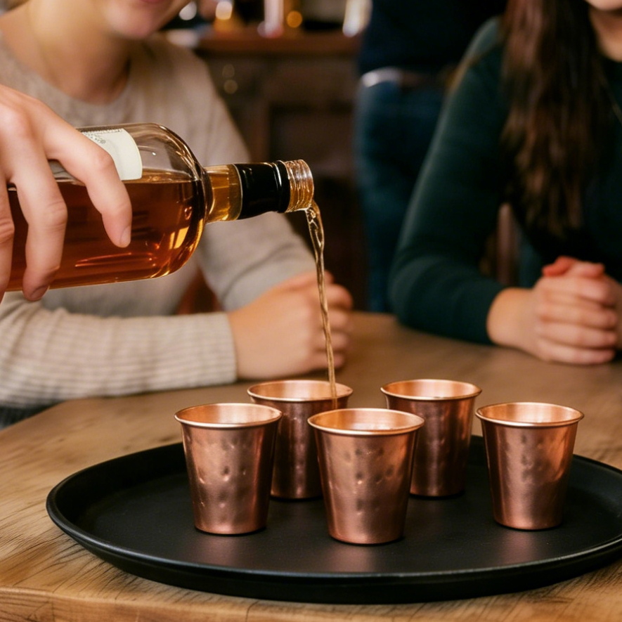 6cs 8개입 새 상품 100% 구리 컵 순수 구리 모 - Mule Copper Mug 리뷰 및 가격