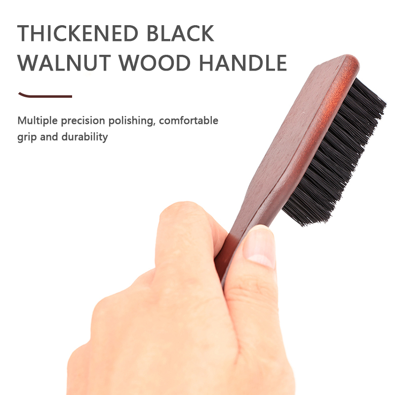 이발사 전문 나무 손잡이 멧돼지 강모 청소 브러시, 부 - Home Barbershop 리뷰 및 가격