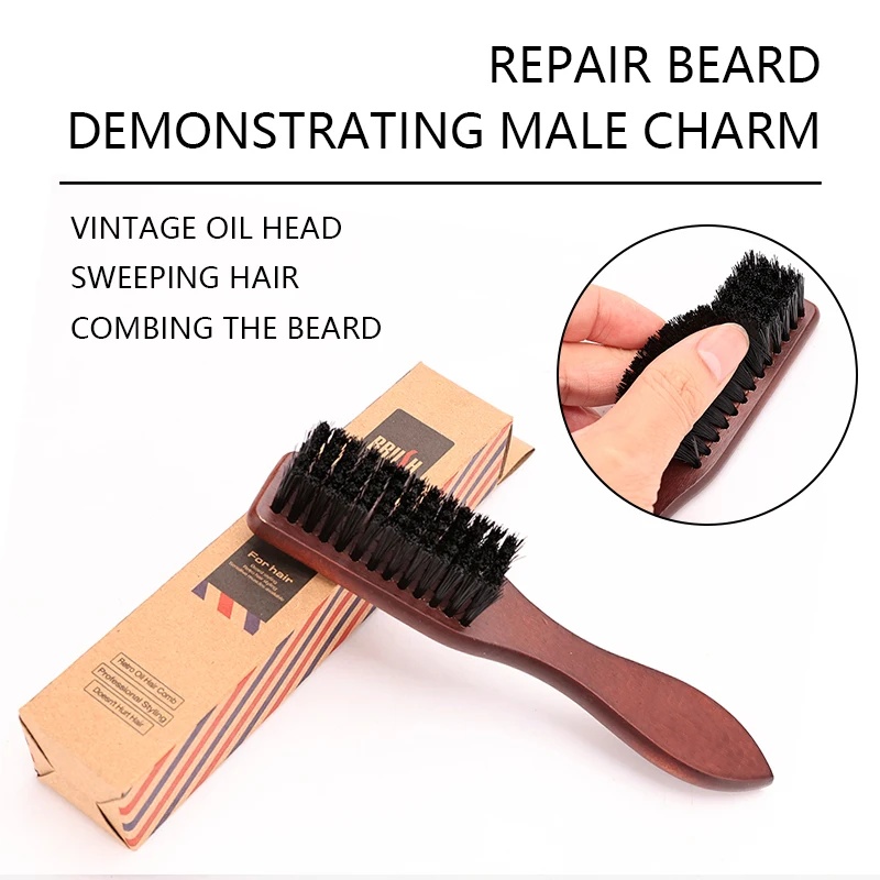 이발사 전문 나무 손잡이 멧돼지 강모 청소 브러시, 부 - Home Barbershop 리뷰 및 가격