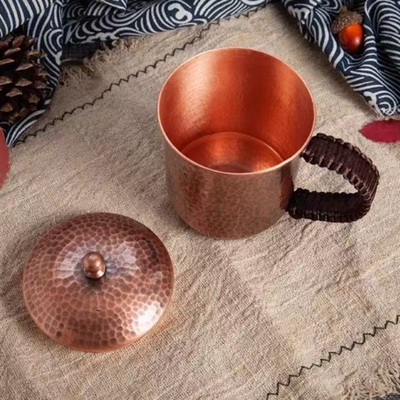 빈티지 순수 구리 커피 컵, 뚜껑 머그잔 모스크바 뮬  - Mule Copper Mug 리뷰 및 가격