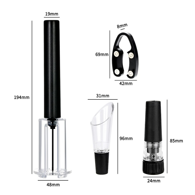 공기 펌프 와인 병따개 공기 압력 진공 와인 스토퍼 맥 - Wine Preservation Pump 리뷰 및 가격