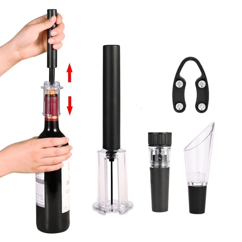 공기 펌프 와인 병따개 공기 압력 진공 와인 스토퍼 맥 - Wine Preservation Pump 리뷰 및 가격