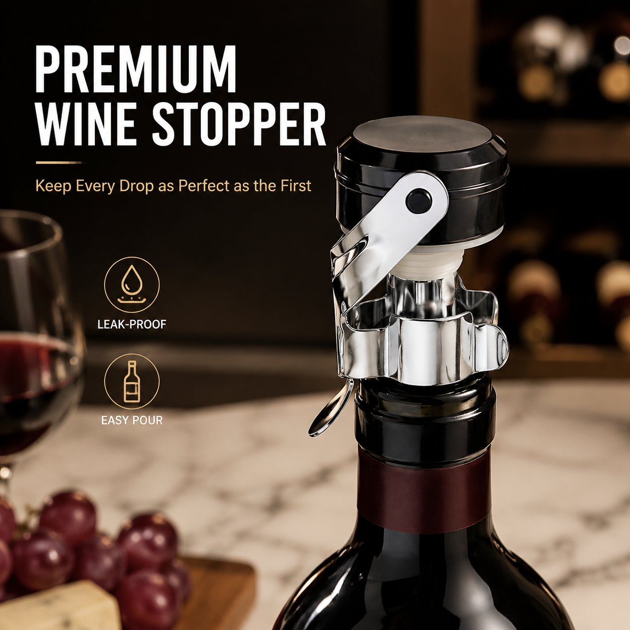 Cabilock 3pcs 스테인레스 스틸 병 실러 프리 - Wine Preservation Pump 리뷰 및 가격
