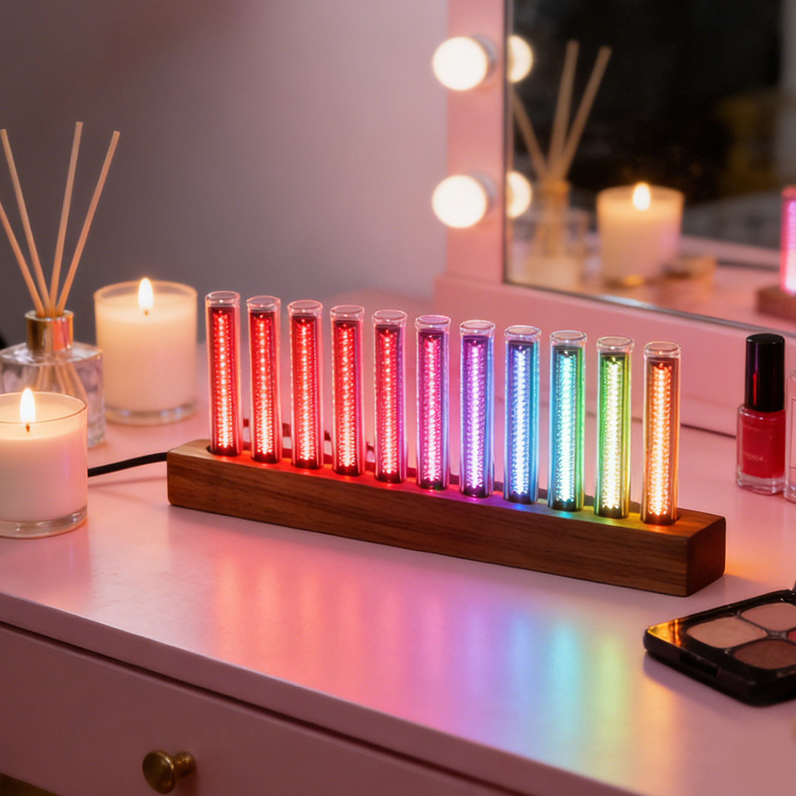 LED 음악 스펙트럼 디스플레이 홈 오디오 분석기 12 - Home Bar Shelf 리뷰 및 가격